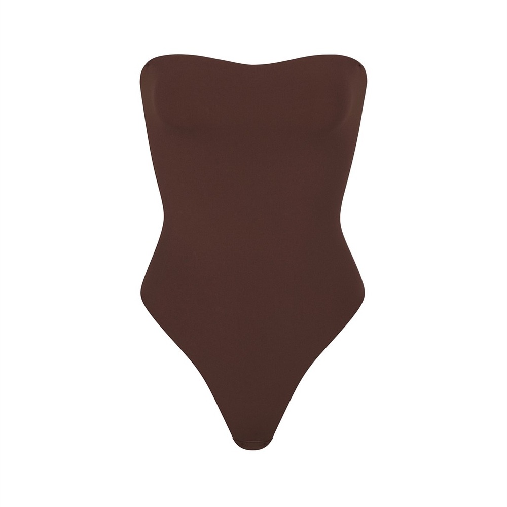 Skims Strapless Bodysuit – Cocoa (Deadstock / Rare)
